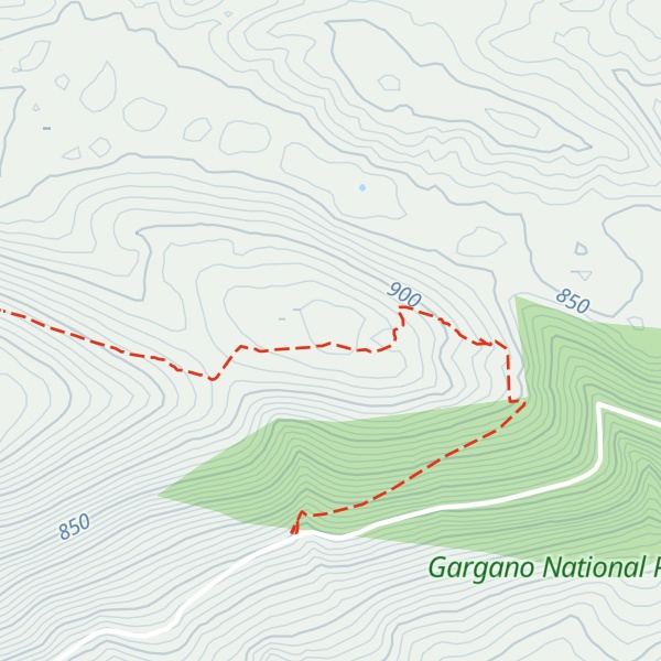 Map of Monte Calvello