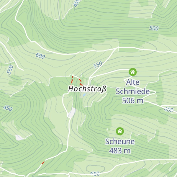 Map of Refugium Hochstraß