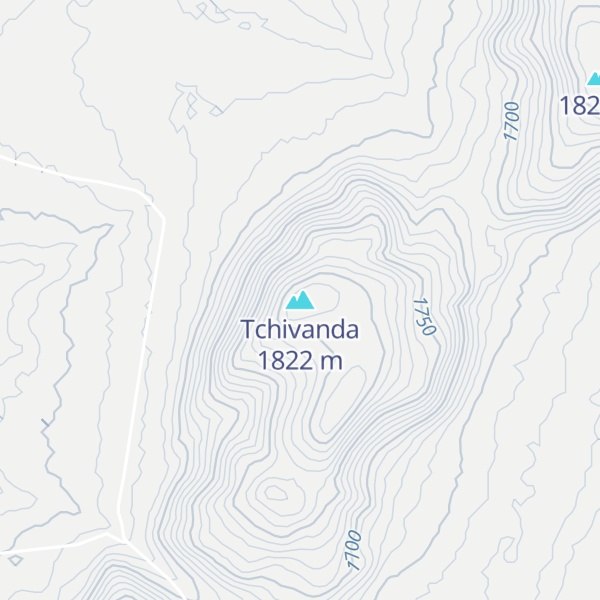 Map of Tchivanda