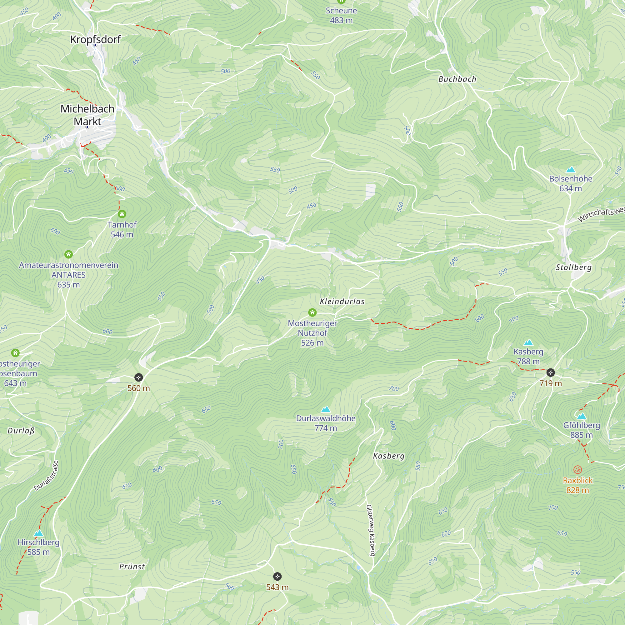 Mostheuriger Nutzhof map