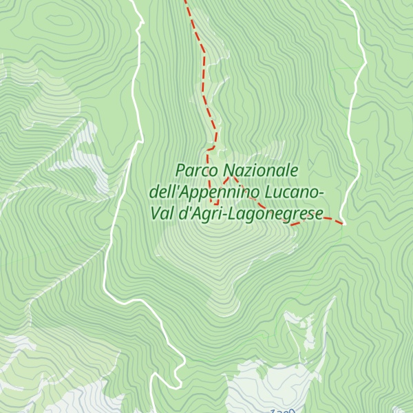 Map of Monte Calvelluzzo