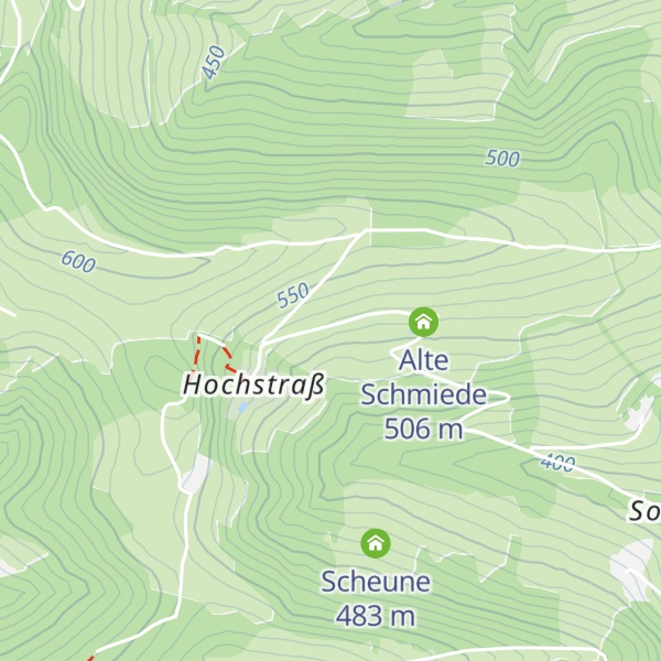 Map of Unterstand für Schafe