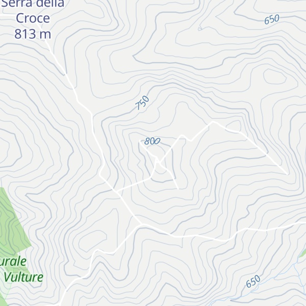 Map of Serra della Nocella