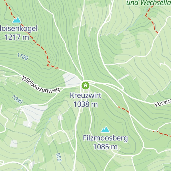 Map of Kreuzwirt