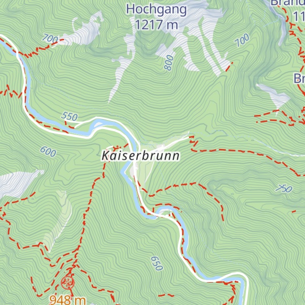 Map of Forsthaus Kaiserbrunn