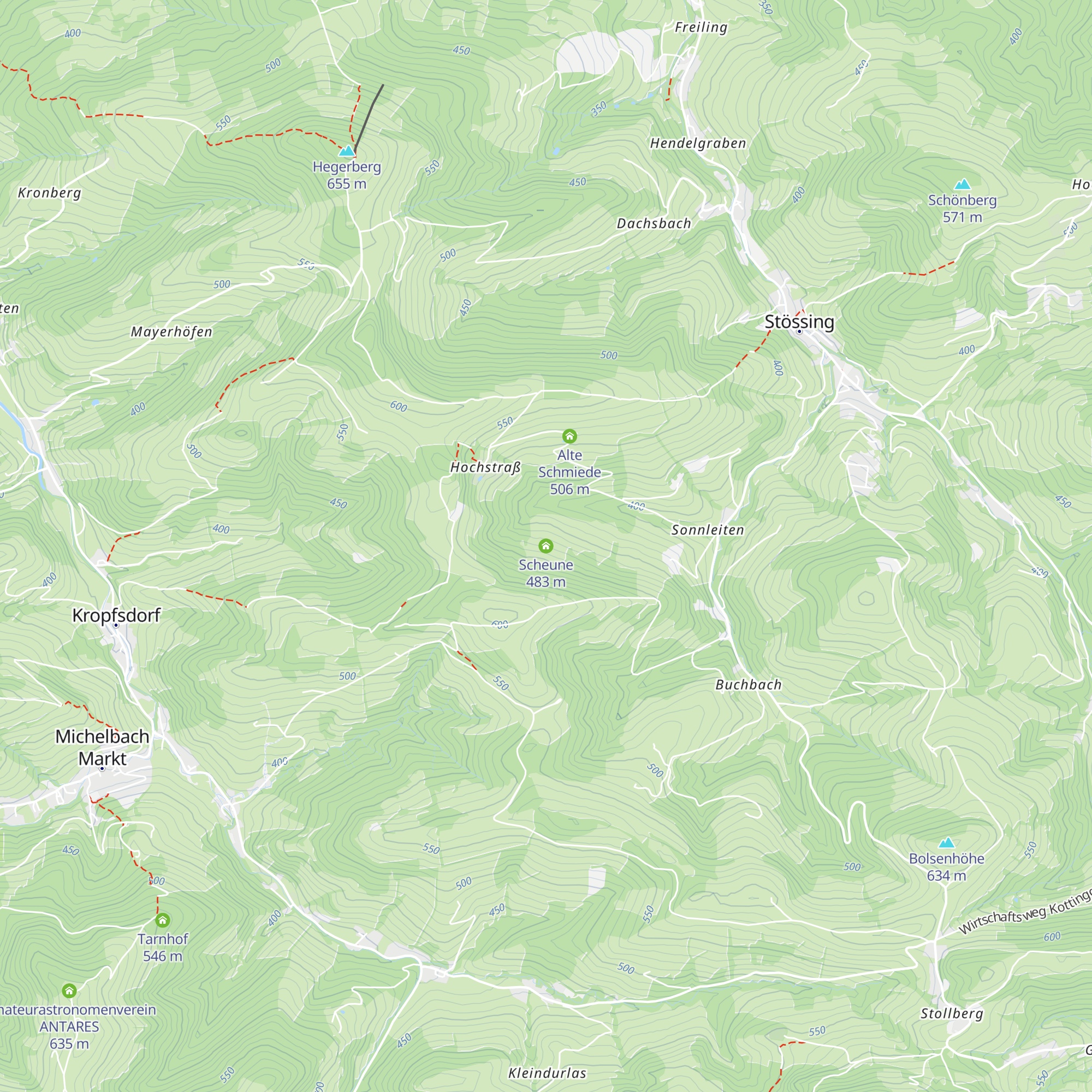 Scheune map
