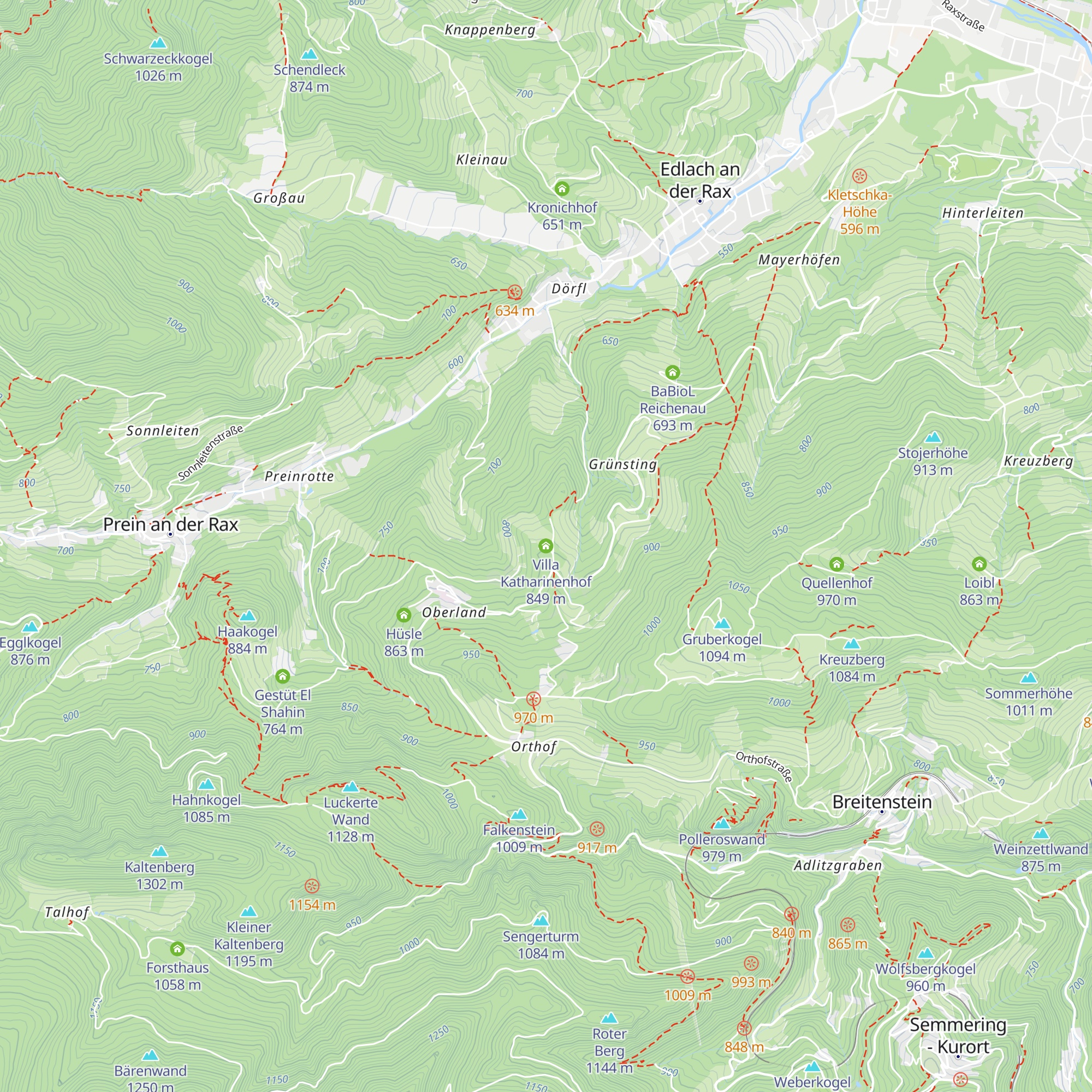 Villa Katharinenhof map