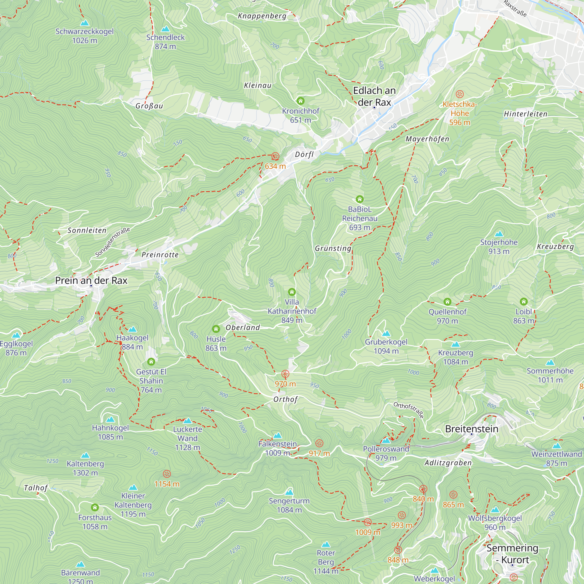 Villa Katharinenhof map