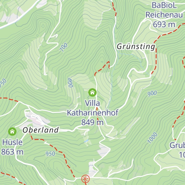 Map of Villa Katharinenhof