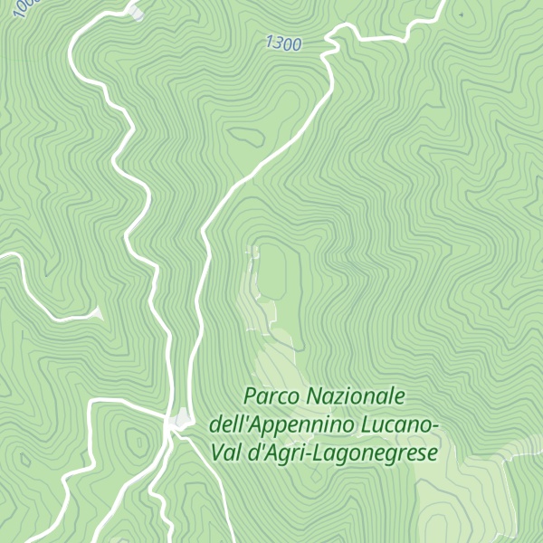 Map of Tempa Capriolo