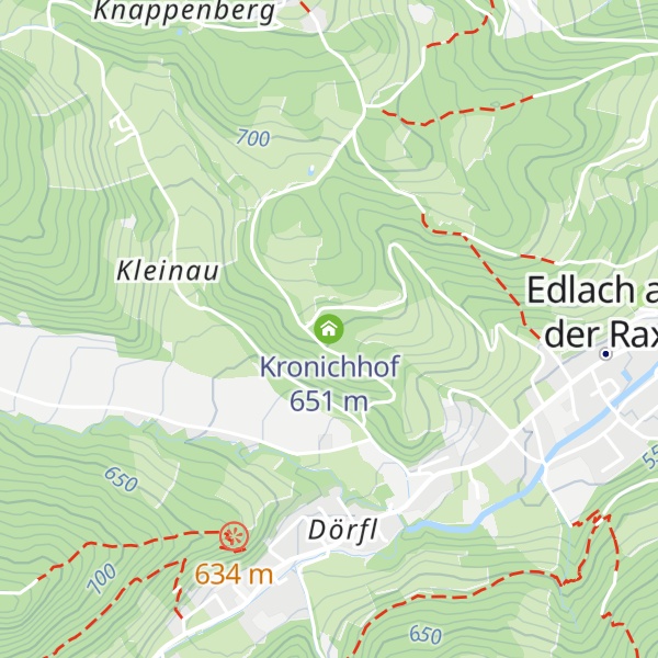 Map of Kronichhof