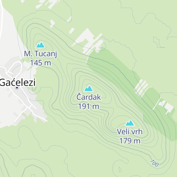 Map of Čardak