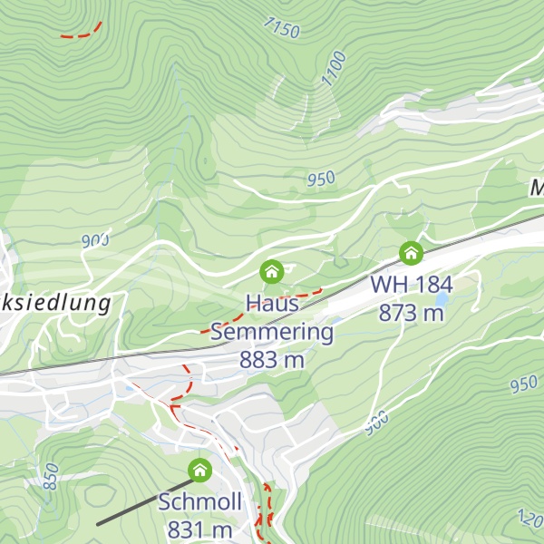 Map of Haus Semmering