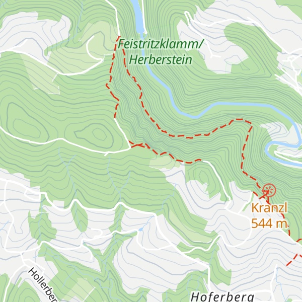 Map of Geierwand