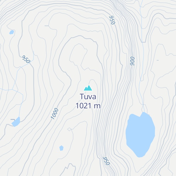 Map of Tuva