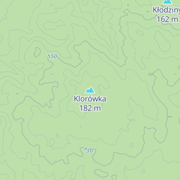 Map of Klorówka