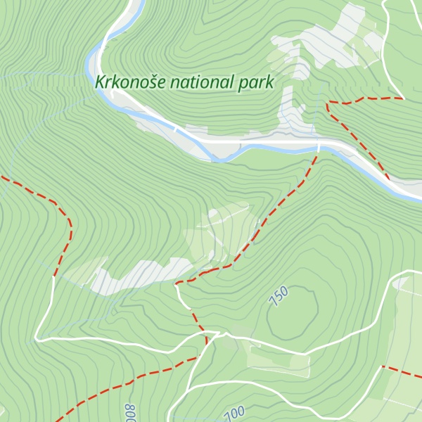 Map of Chata Honzík