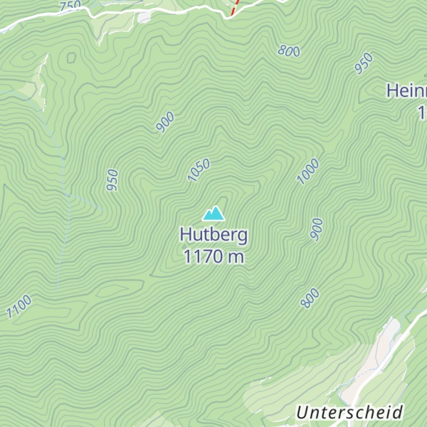 Map of Hutberg