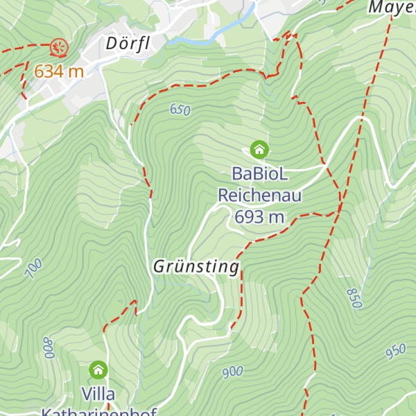 Map of ehem. Gasthof Auerhahn