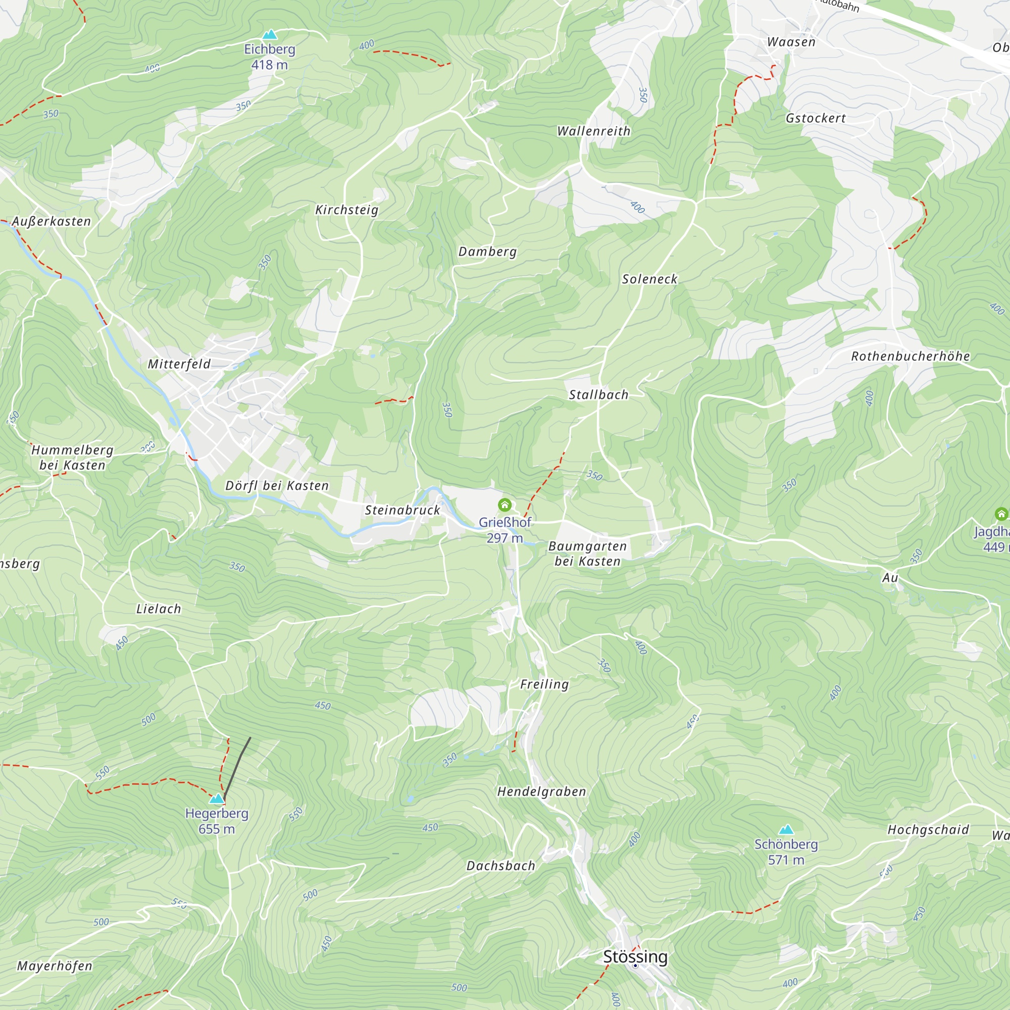 Grießhof map