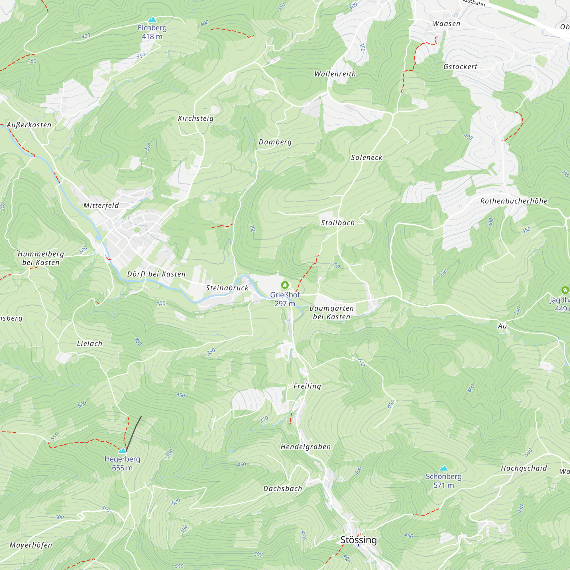 Grießhof map