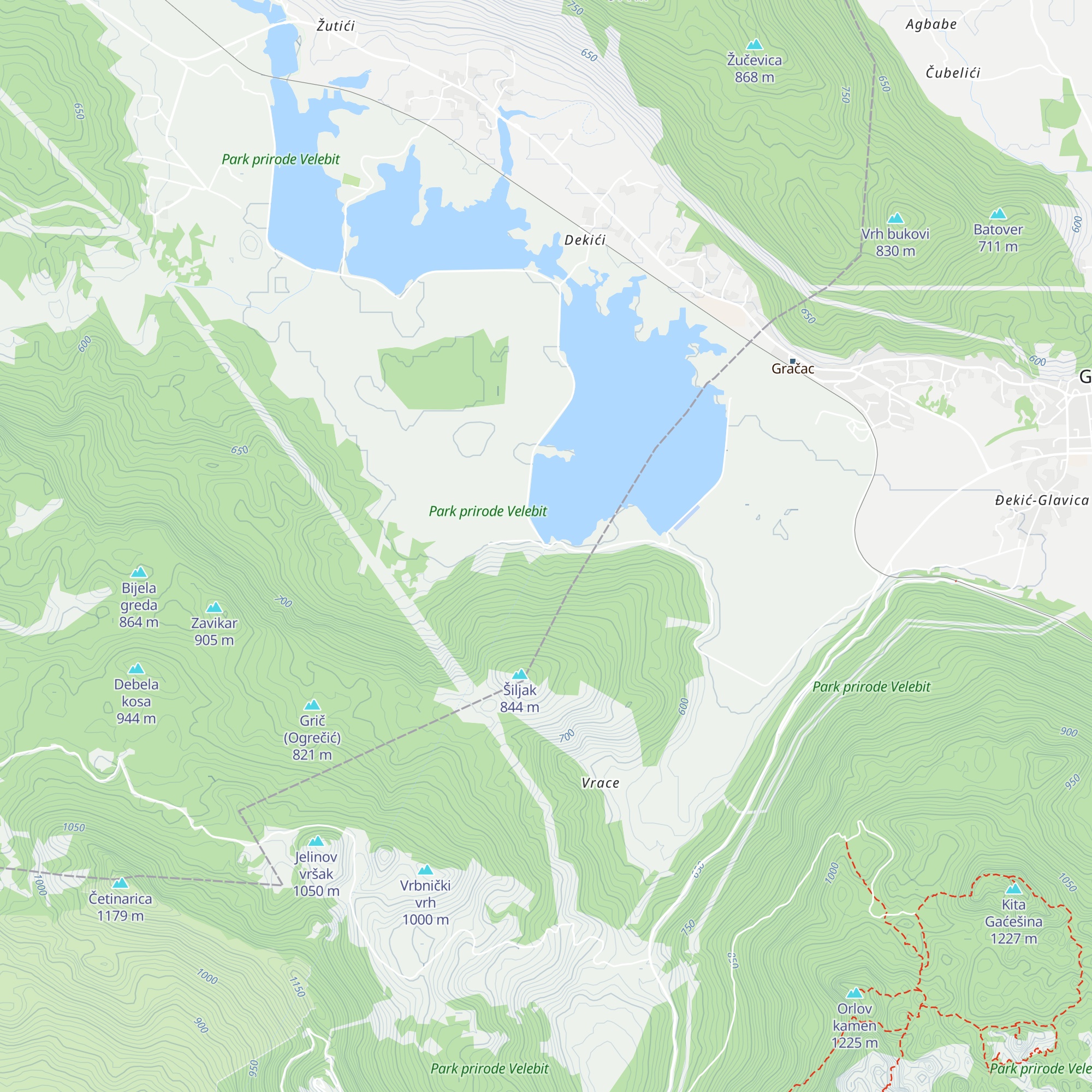 Ulazni uređaj dovodnog tunela map