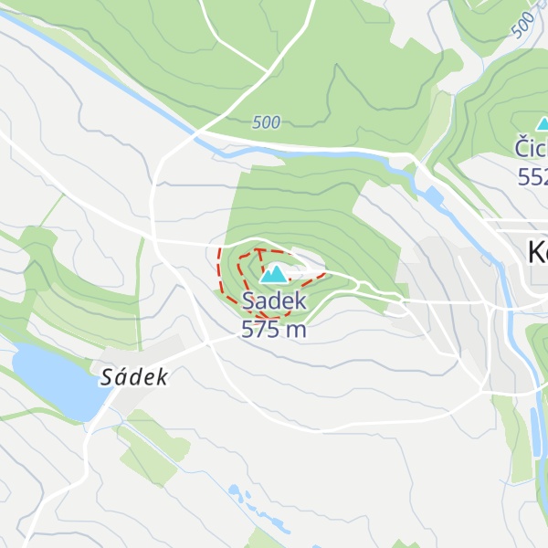 Map of Sadek