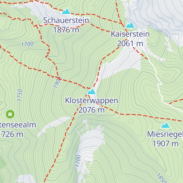 Map of Klosterwappen