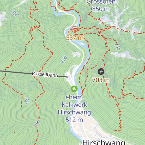 Map of Rax Park 'n' Camp
