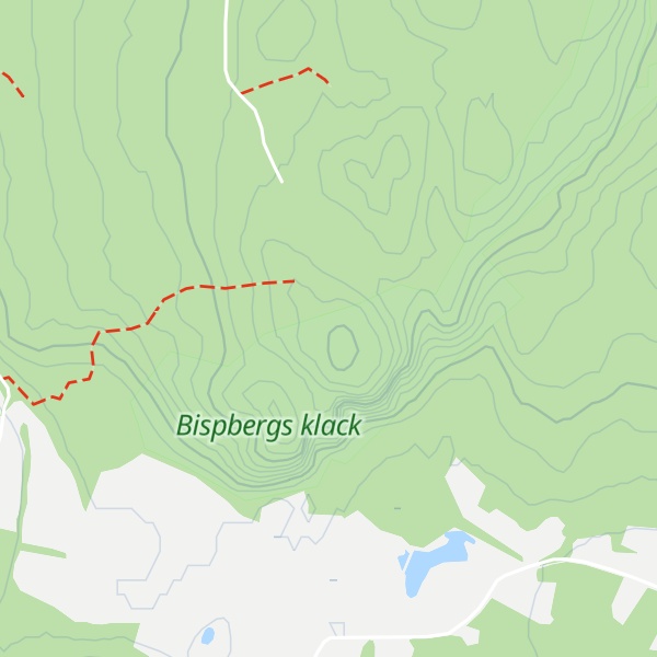 Map of Jätteklacken