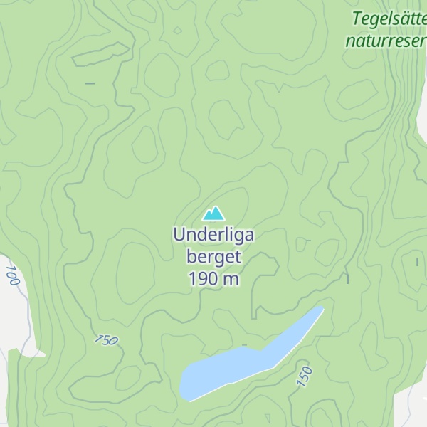 Map of Underliga berget