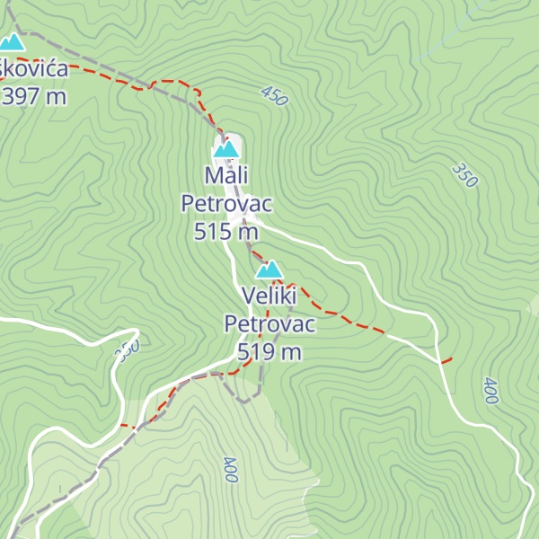 Map of Veliki Petrovac