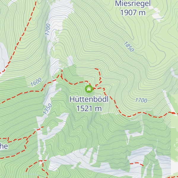 Map of Hüttenbödl