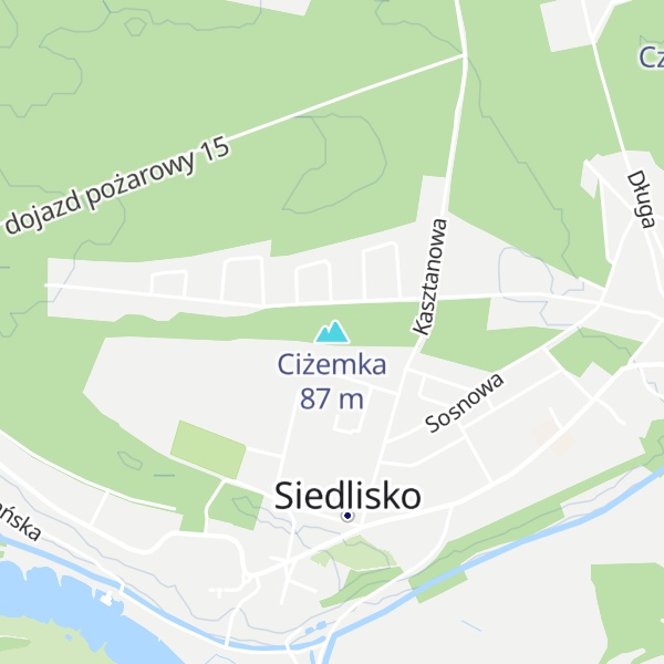Map of Ciżemka
