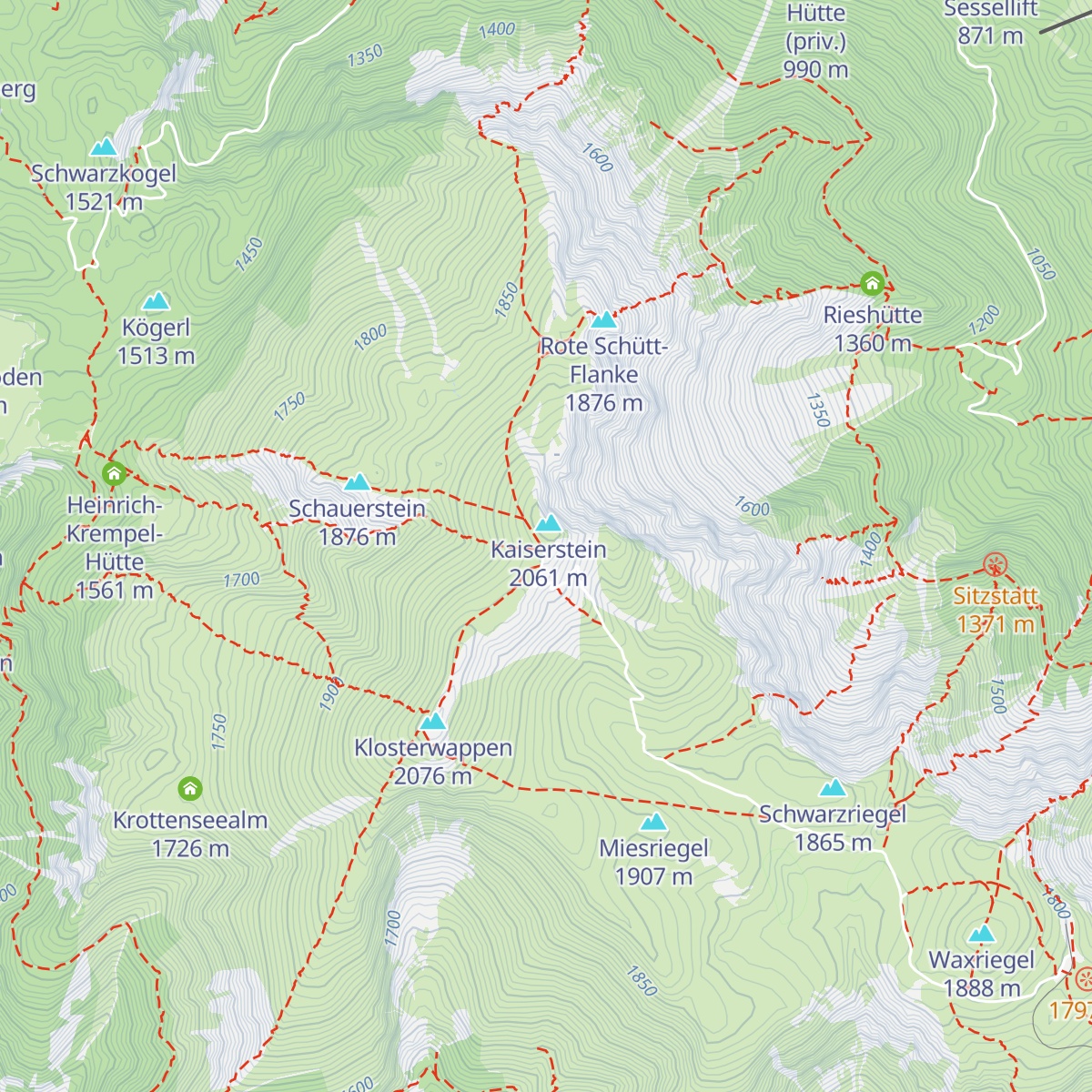 Fischerhütte map