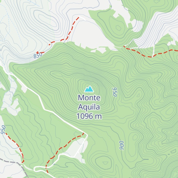 Map of Monte Aquila