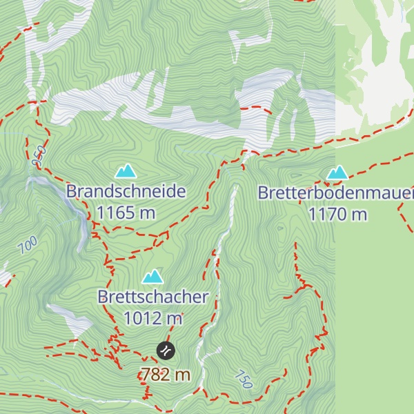 Map of Ruine Brettschacher