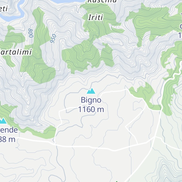 Map of Bigno