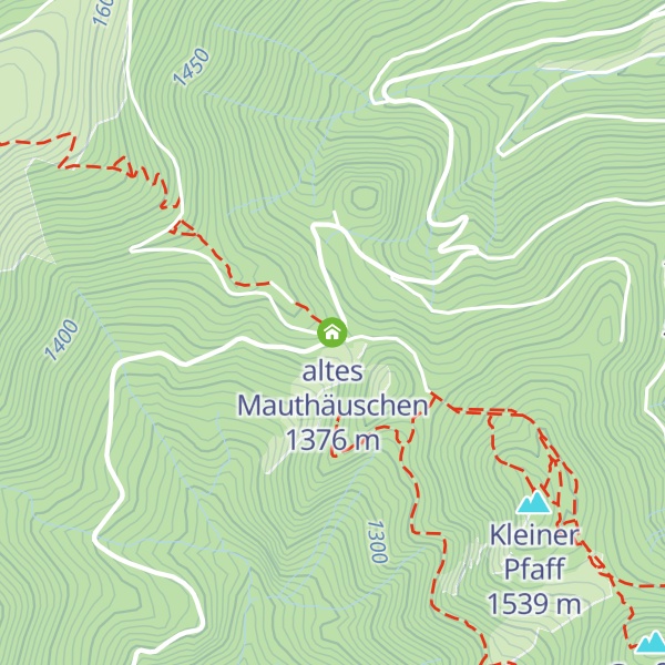 Map of altes Mauthäuschen