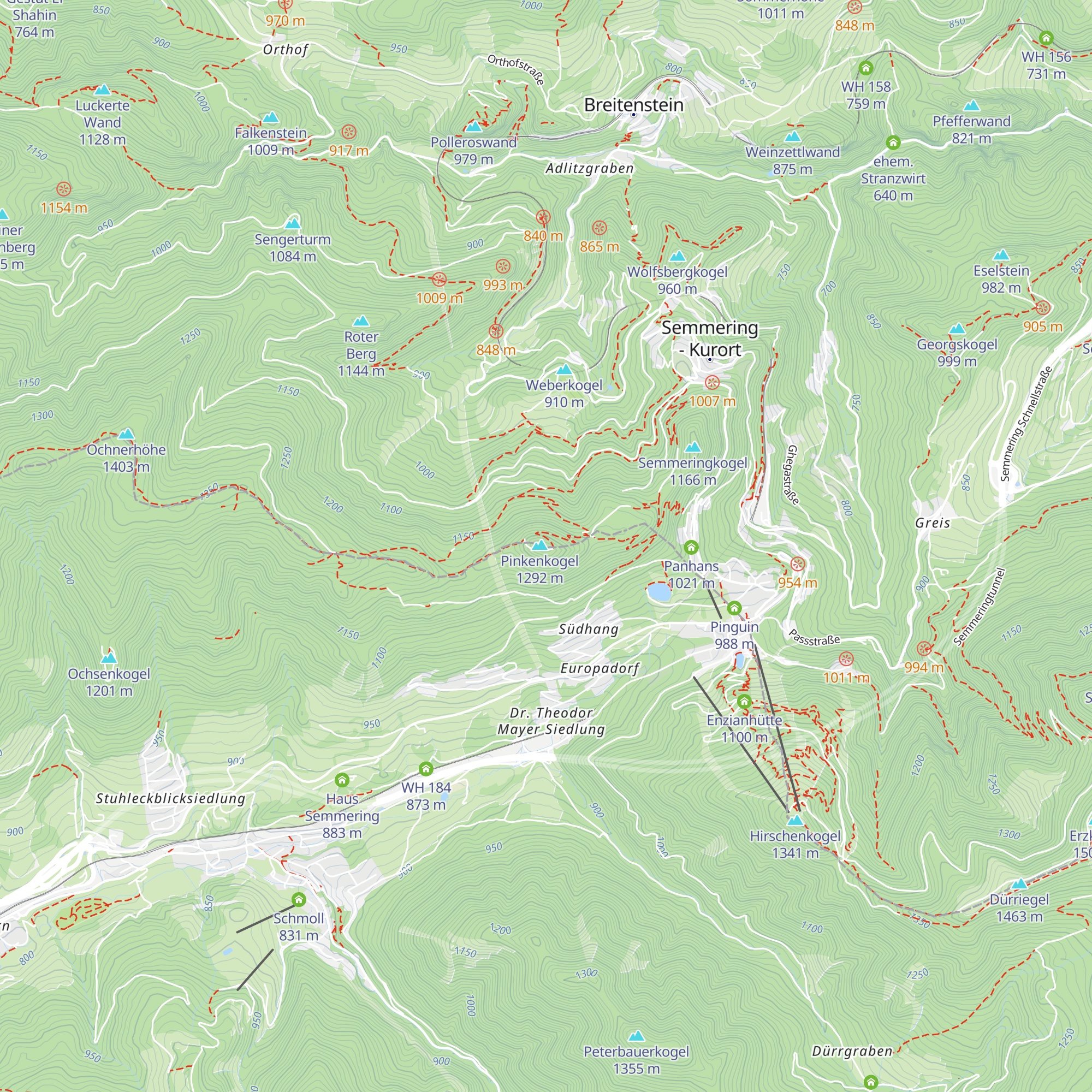 Pinkenkogelhaus map