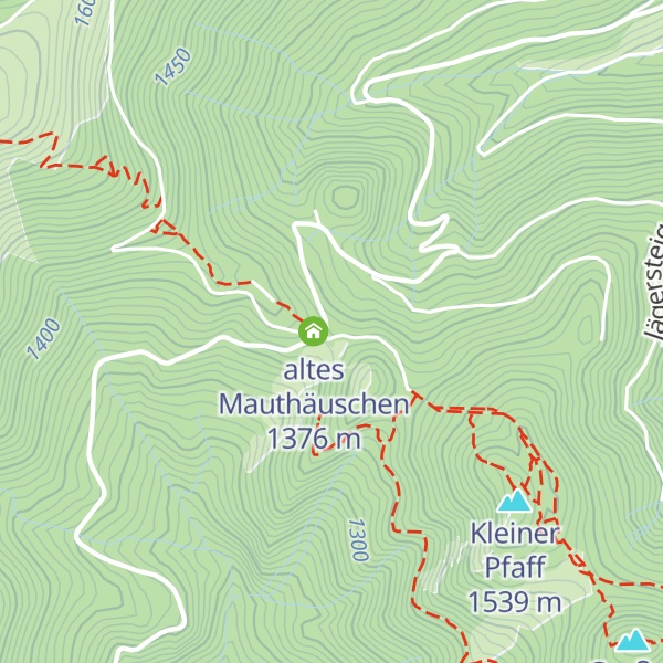 Map of Pfaffensattelhaus