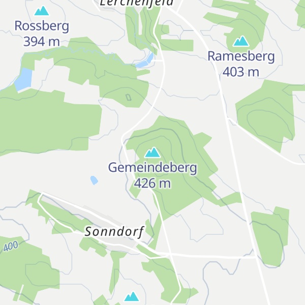 Map of Gemeindeberg