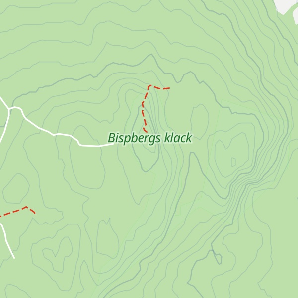 Map of Bispbergs klack