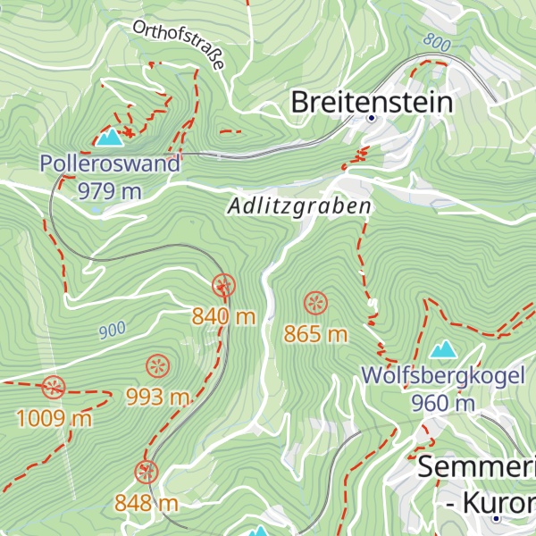 Map of Wasserwerk Semmering