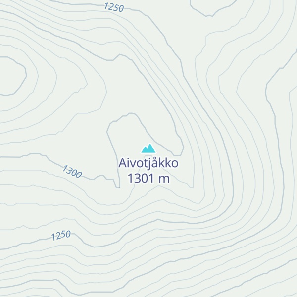 Map of Aivotjåkko