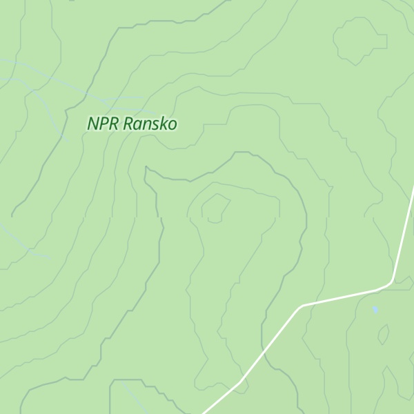 Map of Ranský babylon