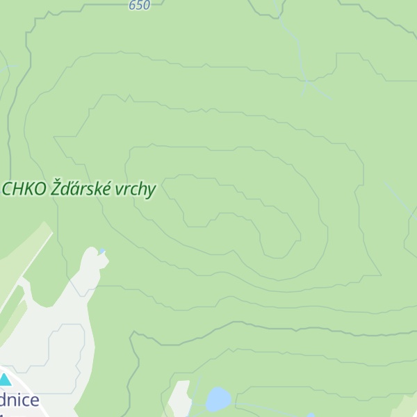 Map of Henzlička