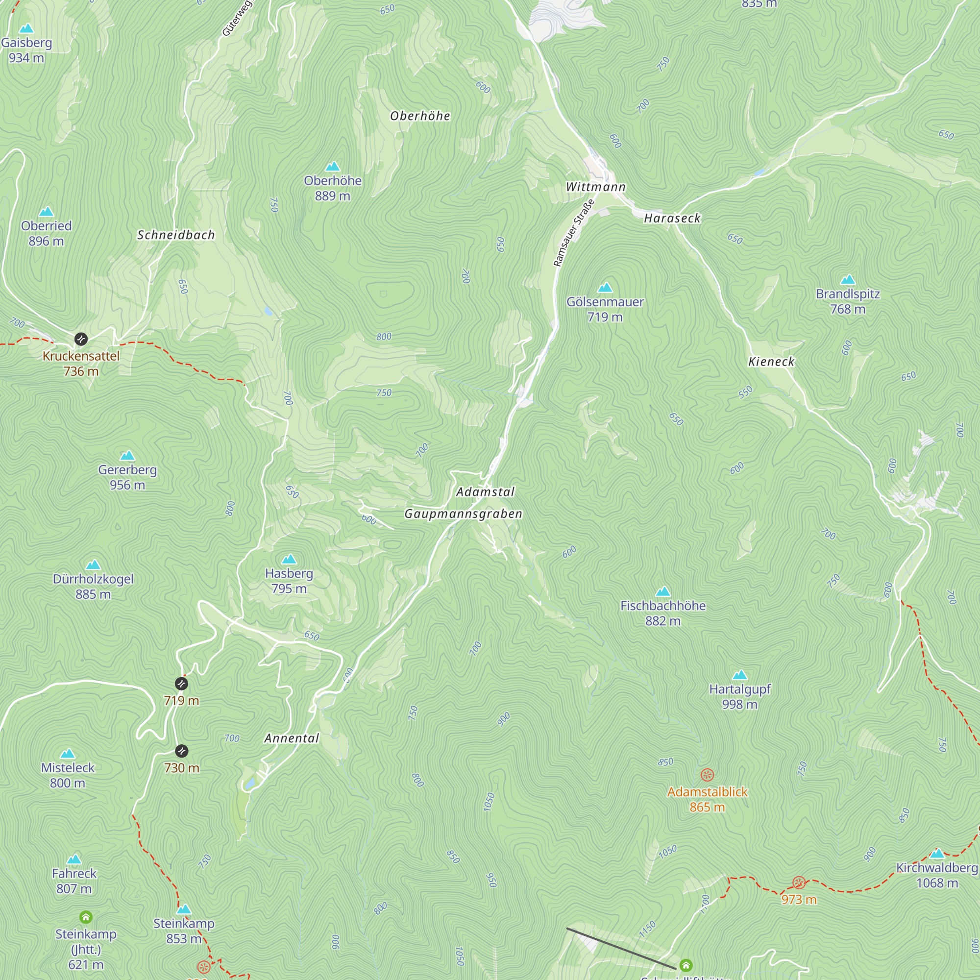 Klubhaus map