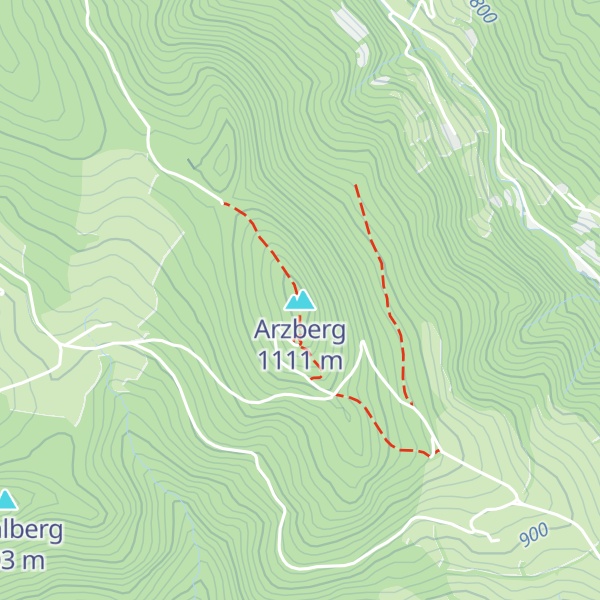 Map of Arzberg