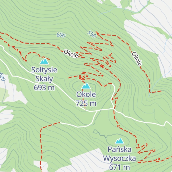 Map of Okole